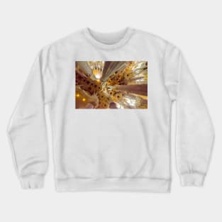 The Forest of Columns, La Sagrada Familia Crewneck Sweatshirt